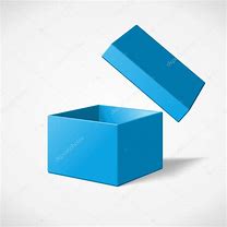 Image result for Blue Open Gift Box