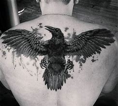 Image result for Raven Tattoos for Men