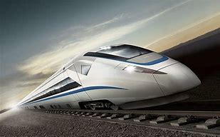 Image result for Red High Speed Train