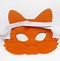 Image result for Red Fox Mask for Kids