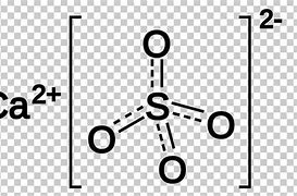 Image result for Calcium Sulfate Structure