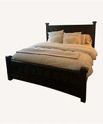 Image result for Black Wood King Bed Frame