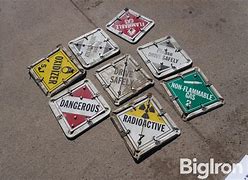 Image result for Placards Signs Hazmat