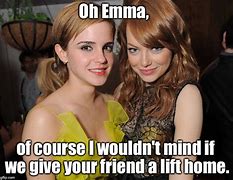 Image result for Emma Watson Countdown Meme