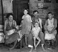 Image result for Great Depression Family in Bed