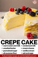 Image result for Crept Cake