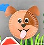 Image result for Paper Plate Dog