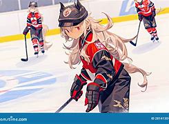 Image result for Anime Hockey Pose