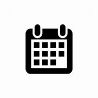 Image result for Calendar Icon Black White