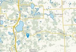 Image result for Lyon Michigan Map