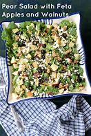 Image result for Pear Salad with Feta Cheese