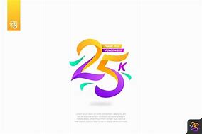 Image result for 25 Logo Circle