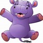 Image result for Cartoon Hippo in Water