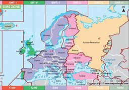 Image result for Time Zone Map Eurasia