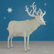 Image result for Life-Size Plush Reindeer