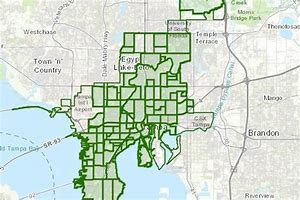 Image result for Map of Tampa City Limits