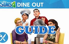 Image result for Sims 4 Dine-out