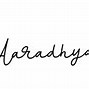 Image result for Aaradhya Name Logo