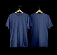 Image result for Round Neck Blue Black T-Shirt