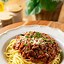 Image result for Spaghetti Meat Sauce