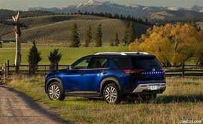 Image result for 2022 Blue Nissan Pathfinder Rear Pics