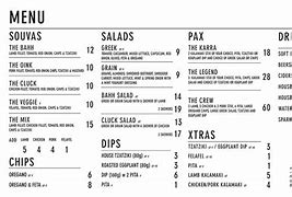 Image result for Greek On the Street Food Truck Menu