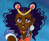 Image result for Brown Skinned Sailor Moon