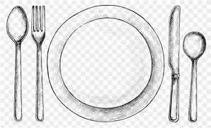 Image result for Plate Cutlery