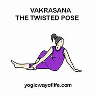 Image result for Vakrasana Pose