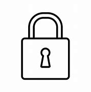 Image result for Heart Padlock Outline