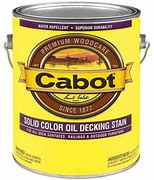 Image result for Cabot Exterior Wood Deck Stain Solid