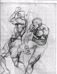 Image result for MMA Fighter Art