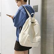 Image result for Simple Canvas Backpack