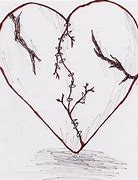 Image result for Pretty Broken Heart Drawings