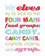 Image result for Elf 4 Food Groups