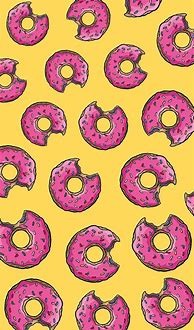 Image result for The Simpsons Donut iPhone Wallpaper