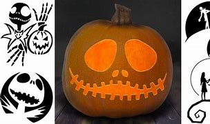 Image result for Jack Skellington Pumpkin Carving