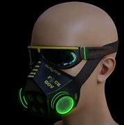 Image result for Cyberpunk Tengu Mask