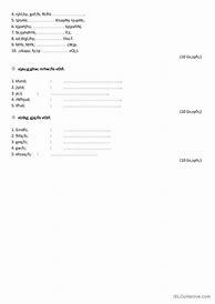 Image result for Year 3 Tamil Worksheets Science