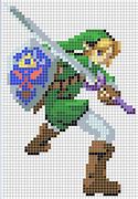 Image result for Link Pixel Art Grid