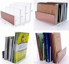 Image result for Acrylic Desktop File Organizer