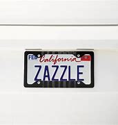 Image result for Black US Flag License Plate Frames