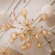 Image result for Solid Brass Sputnik Chandelier