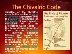 Image result for The Code of Chivalry