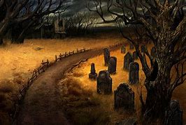 Image result for Graveyard Background HD