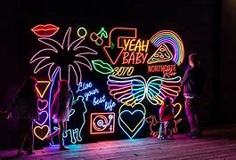 Image result for Neon Art Sculptures