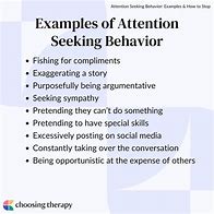 Image result for Attention Seeking