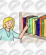 Image result for Put Away Books Clip Art