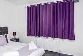 Image result for Purple Curtains Bedroom Design