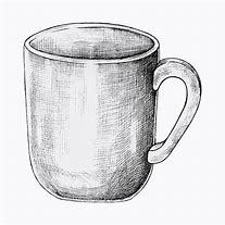 Image result for Enamel Coffee Pot and Cup Sketches